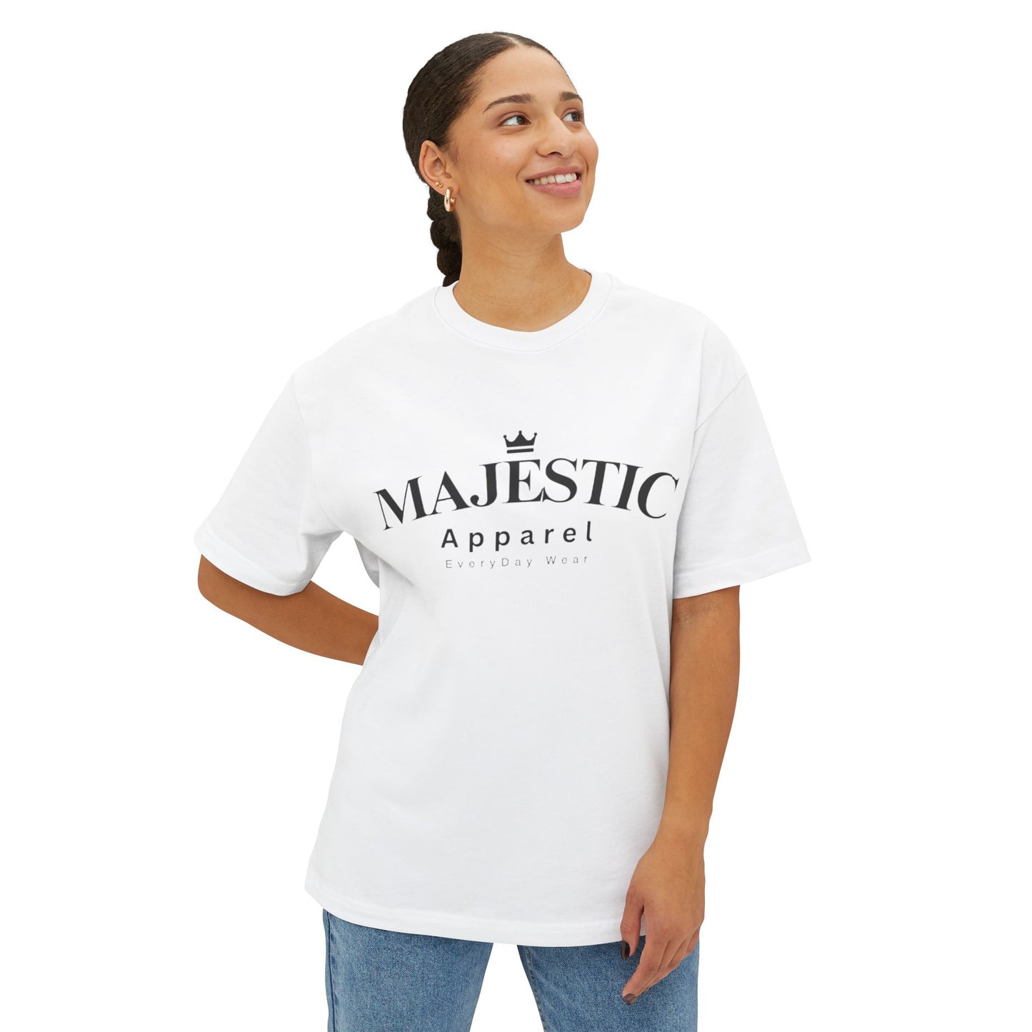 Majestic Oversized Boxy Tee